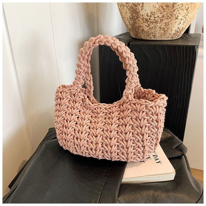 Hand-knotted cotton bag Kalsten