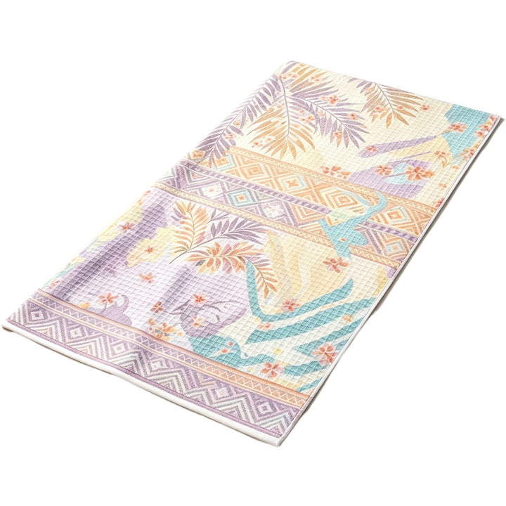 Beach blanket with maritime design and high-quality waffle structure Kalsten
