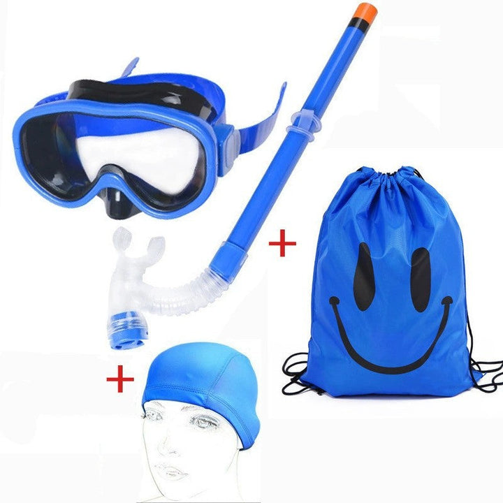 Diving goggles set with breathable snorkel and waterproof backpack Kalsten