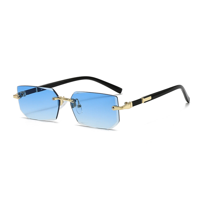 Ladies elegant and fashionable sunglasses with transparent frame Kalsten