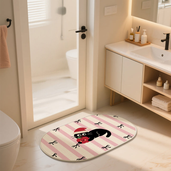 Charming Dog-Themed Bath Mat Kalsten