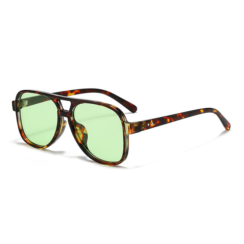 Men's Oversized Transparent Square Glasses Kalsten
