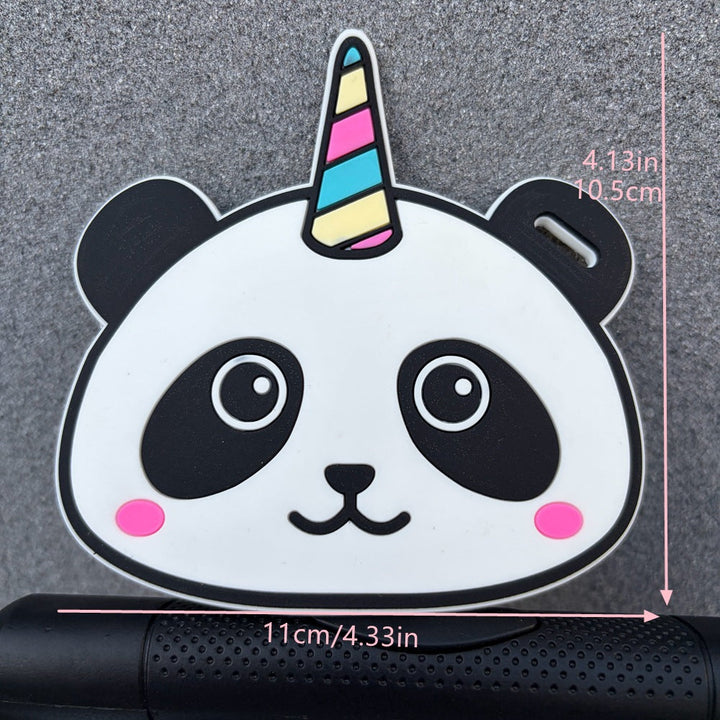 Panda-Themed Luggage Identifier Kalsten