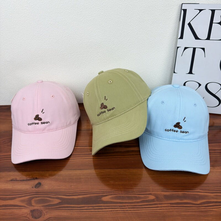 Women's Embroidered Coffee Bean Baseball Cap Kalsten