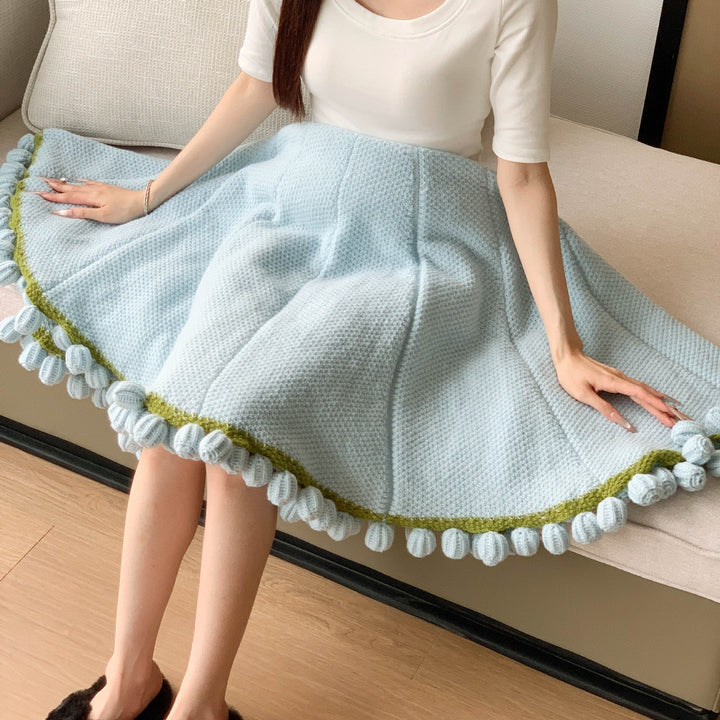 Cozy Crinkled Skirt Kalsten