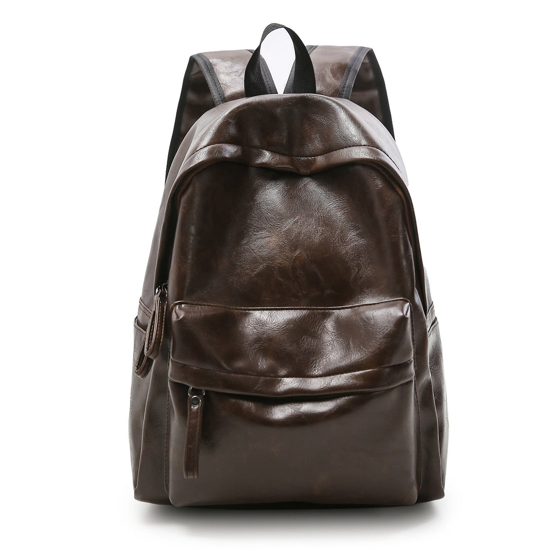 Vintage Faux Leather Backpack