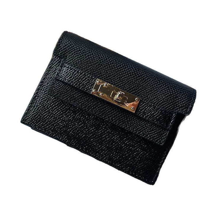 Premium Leather Cardholder with Elegant Closure Kalsten