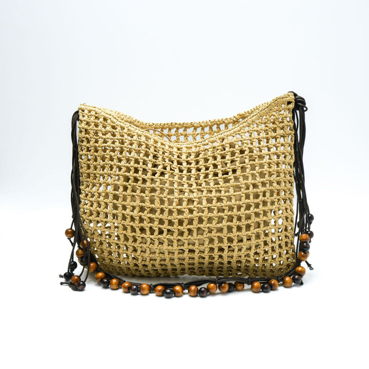 Handwoven shoulder bag with original design Kalsten