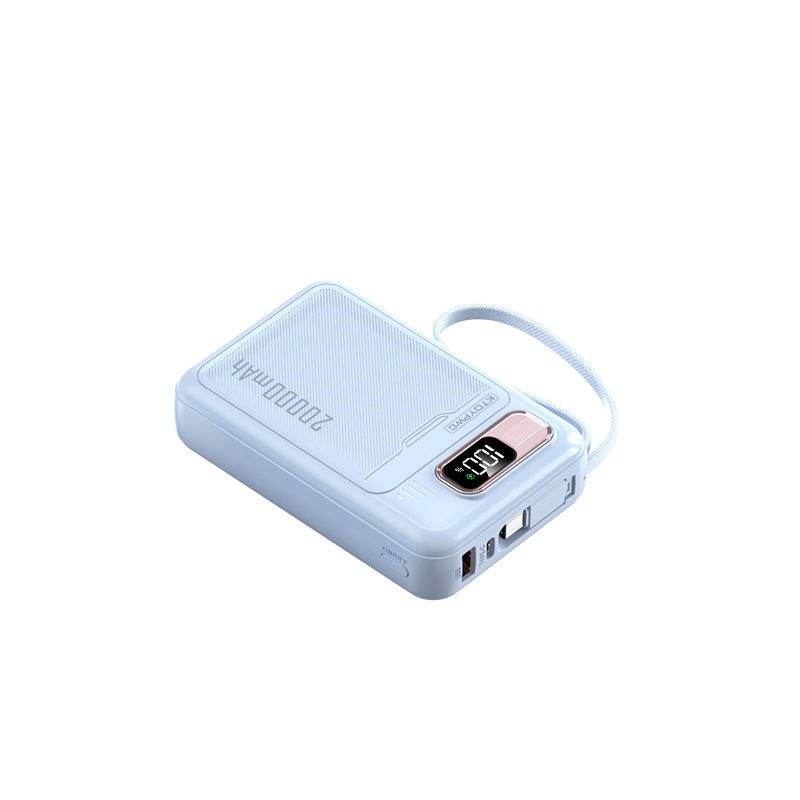 Portable power bank with innovative LCD display and fast charging function Kalsten
