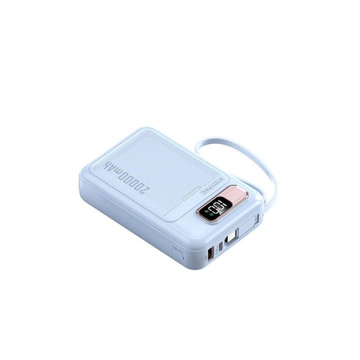 Portable power bank with innovative LCD display and fast charging function Kalsten