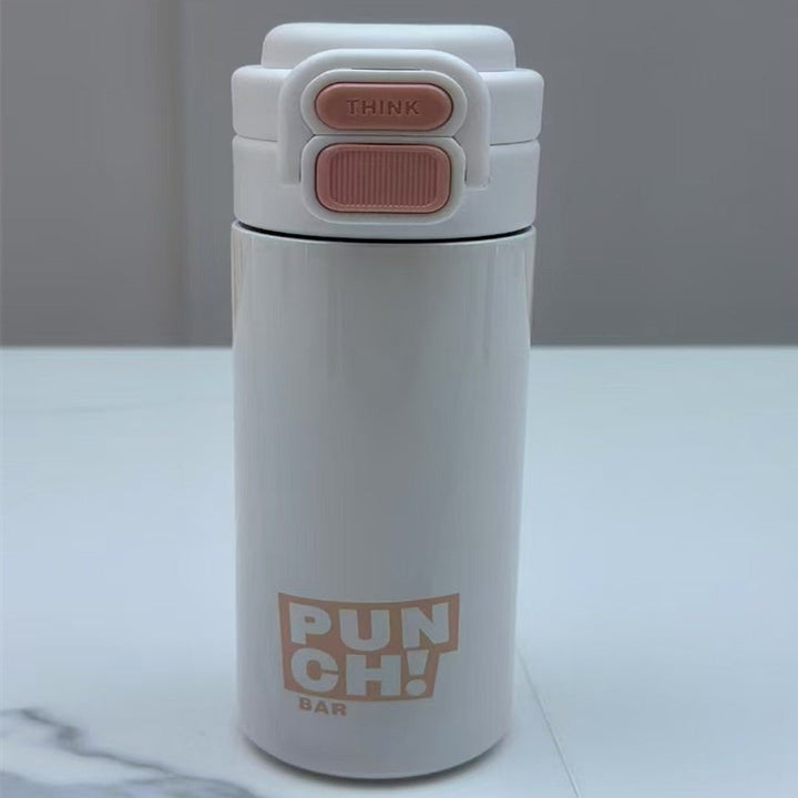 Women's modern insulating drinking bottle with innovative closure system Kalsten