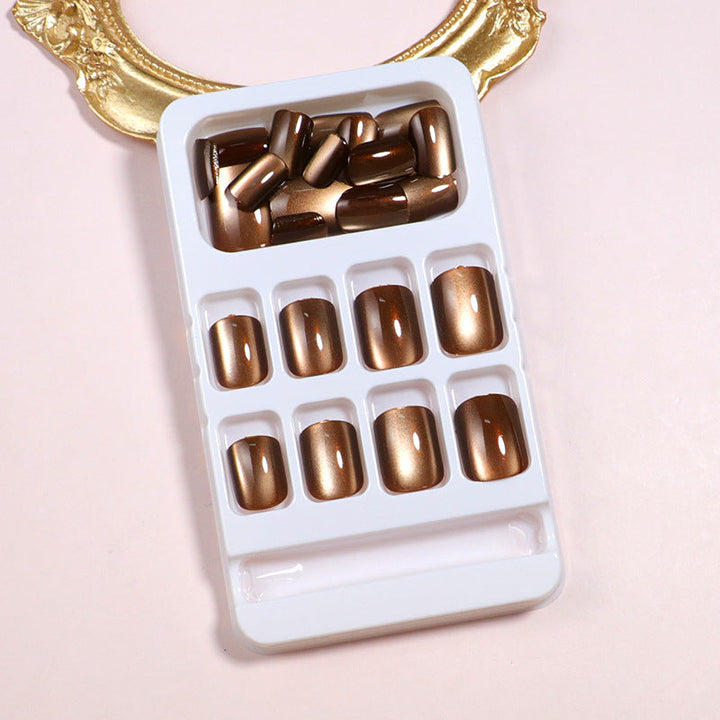 Glossy Long-Lasting Press-On Nail Set Kalsten
