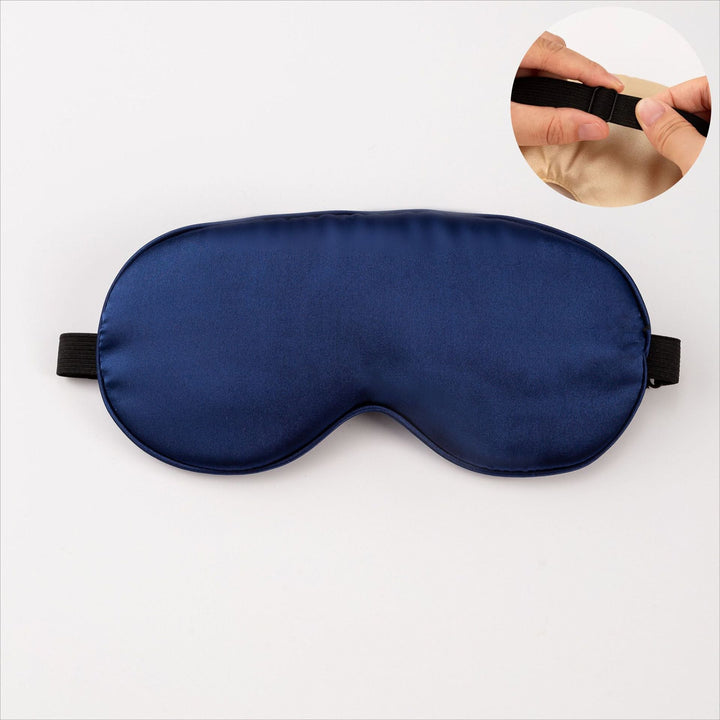 Unisex nan ergonomic sleep mask with adjustable elastic band and soft satin surface Kalsten