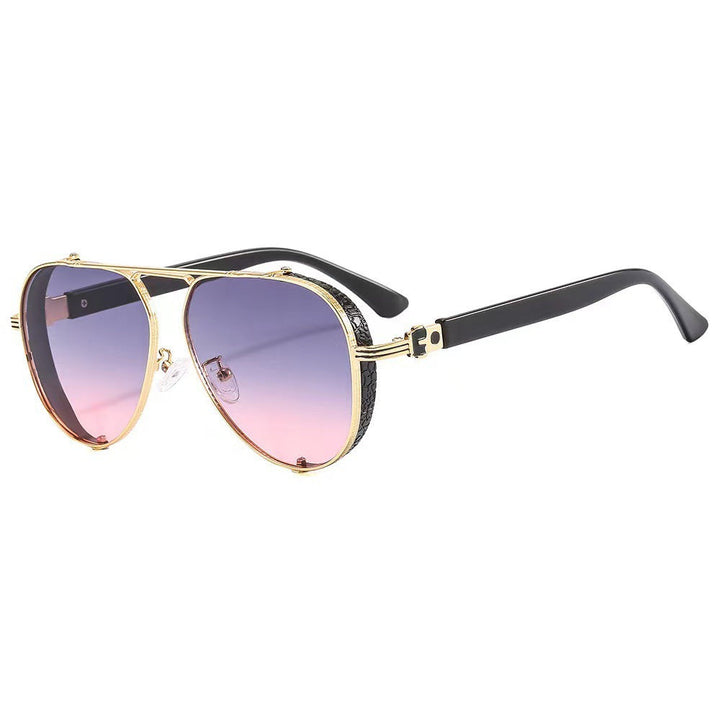 Women's fashionable sunglasses with innovative retro-futuristic design Kalsten