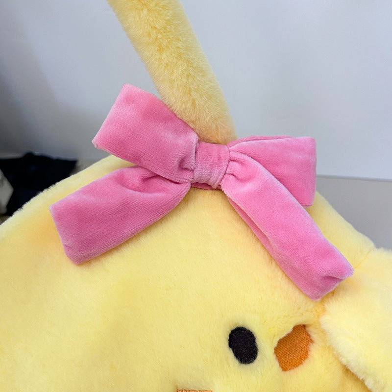 Cozy plush handbag in chicken design Kalsten