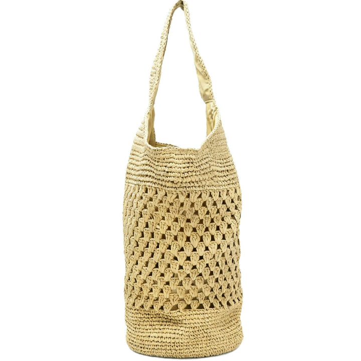 Hand-knotted structure shopping bag Kalsten