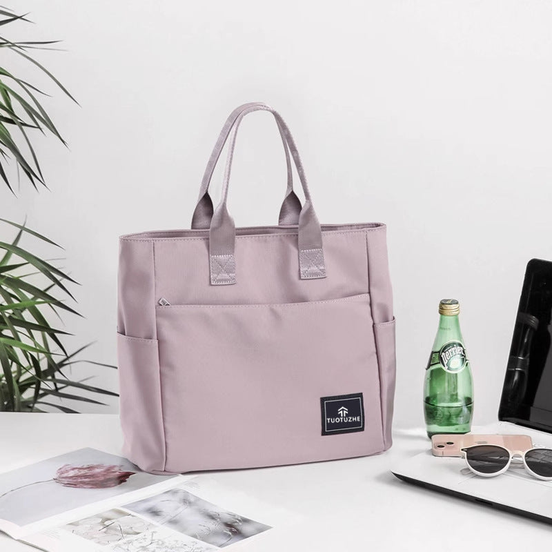 Versatile Multi-Pocket Tote Bag Acalora