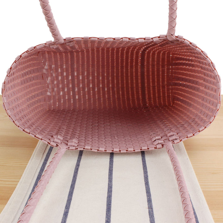 Handbag with Braided Design and Long Shoulder Straps Kalsten