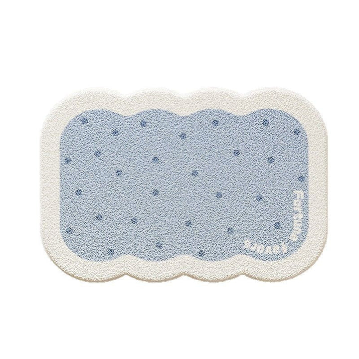 Soft Textured Decorative Bathroom Mat Kalsten