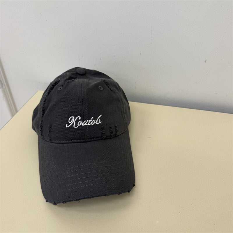 Men's Distressed Cotton Baseball Cap Kalsten 1783921814