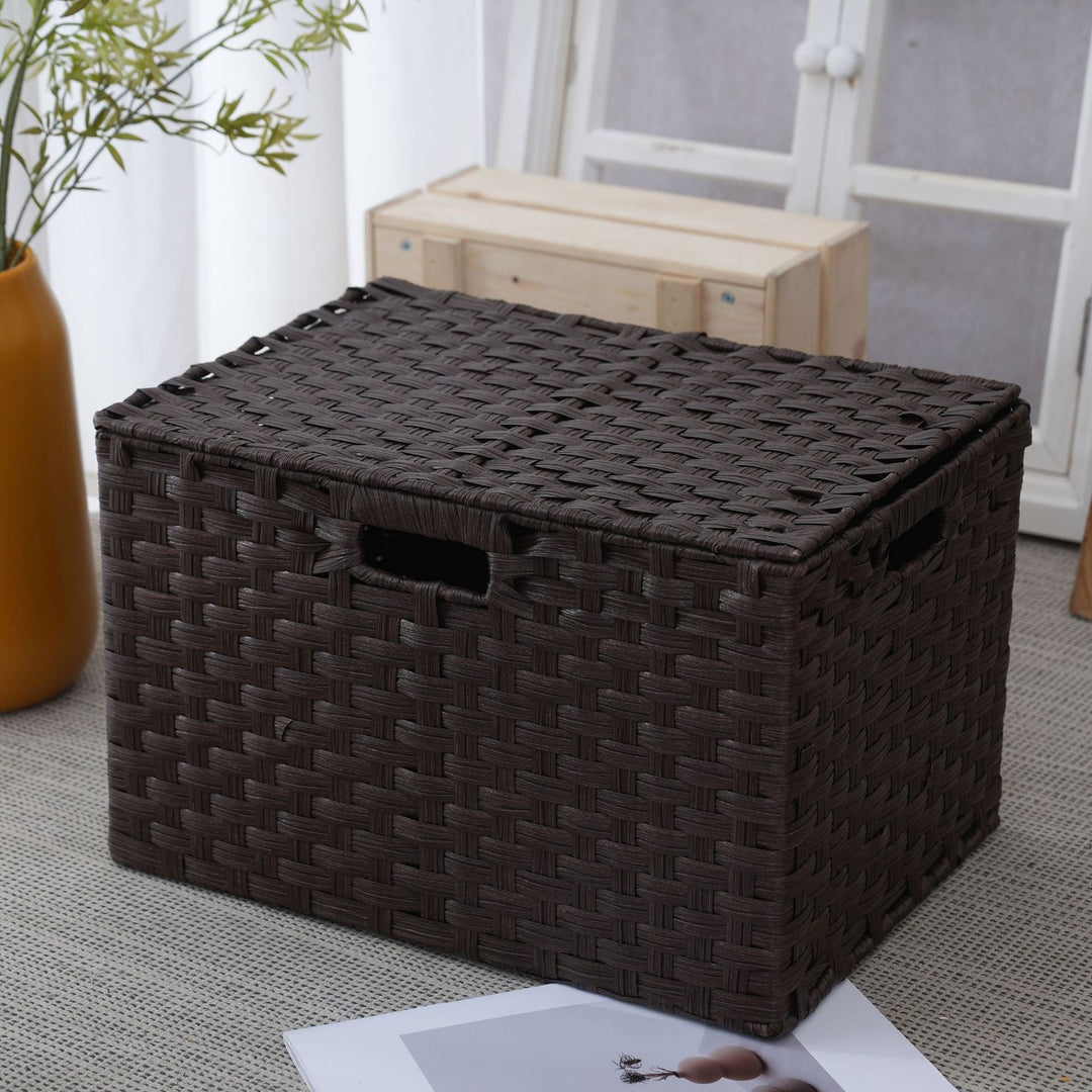 Storage box made of sturdy braided material Kalsten