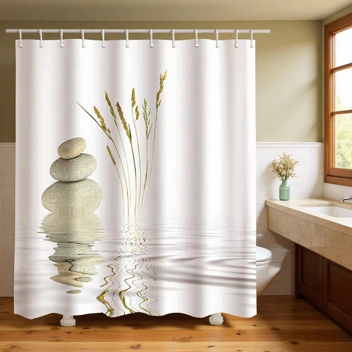 Artistic Floral Shower Curtain Kalsten