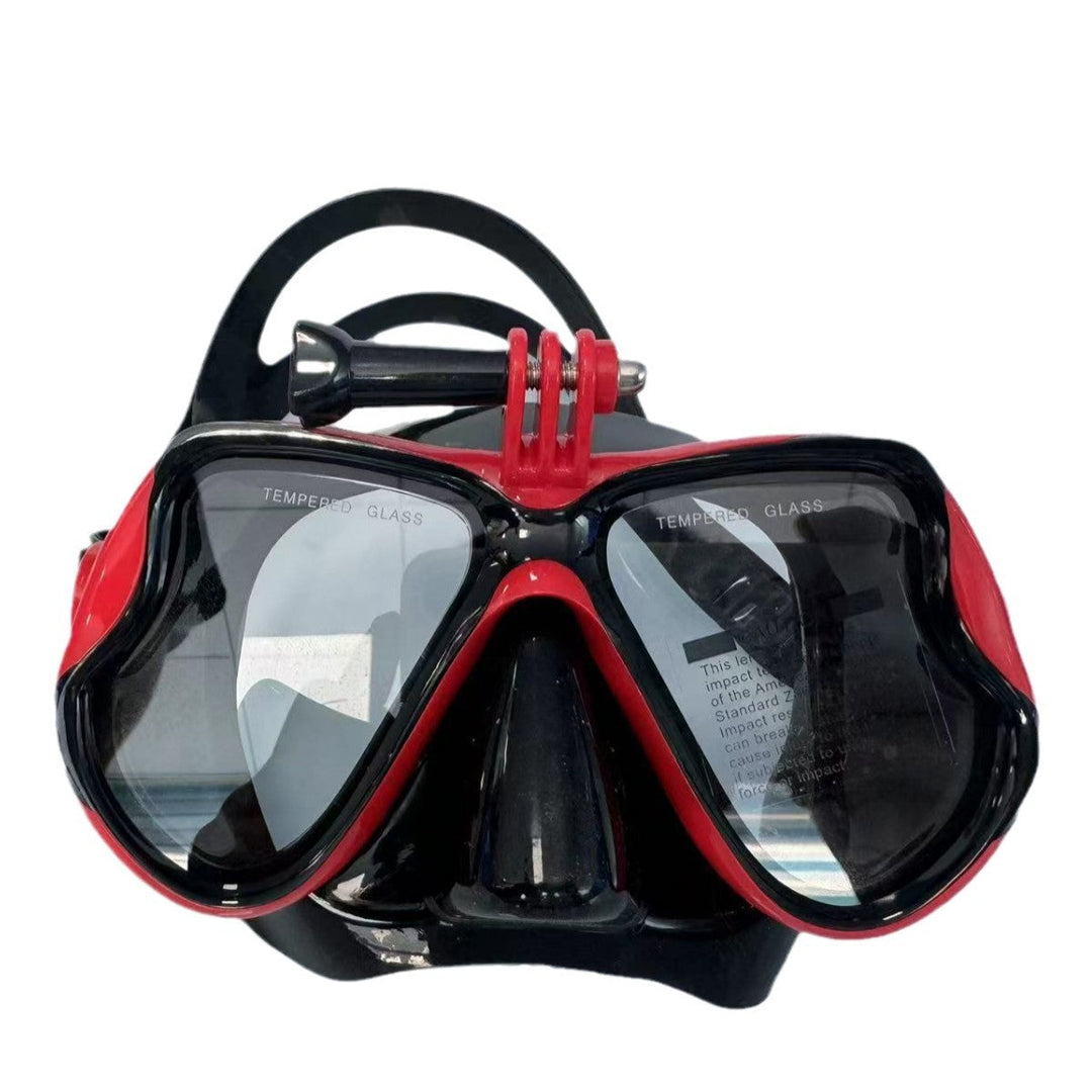 Diving mask with flexible silicone frame and anti-fog technology Kalsten