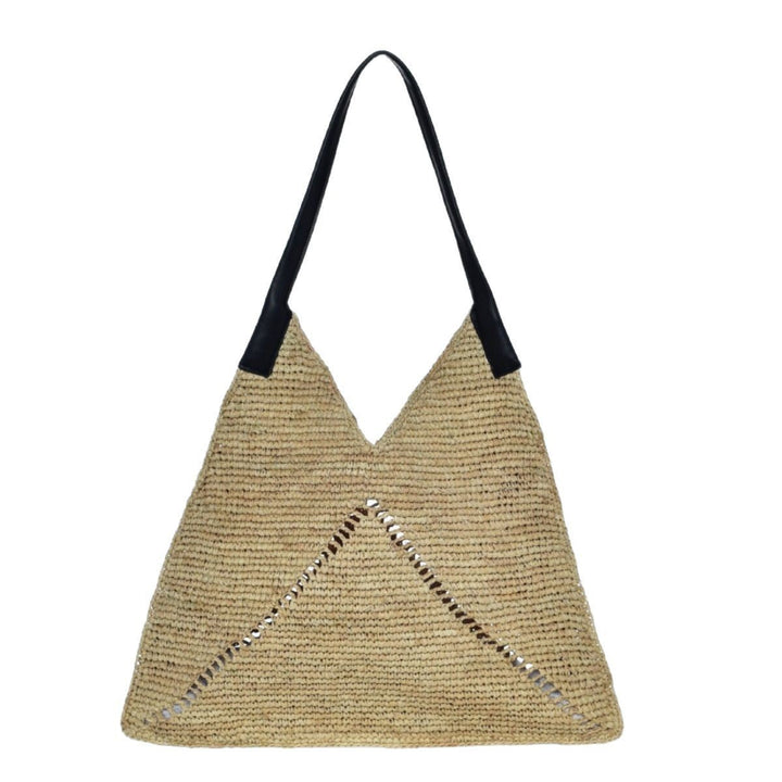 Knitted Shoulder Bag with Elegant Cut Kalsten