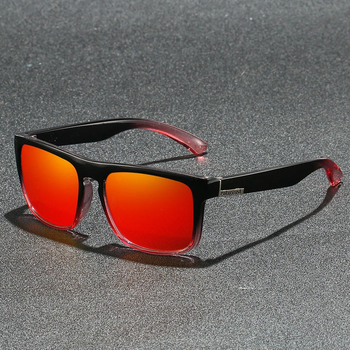 Unisex nan polarized sports sunglasses with robust plastic frame and ergonomic temples Kalsten