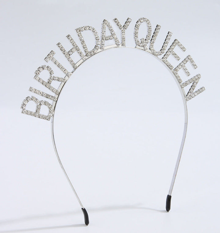 Women's hair accessories with sparkling lettering Kalsten