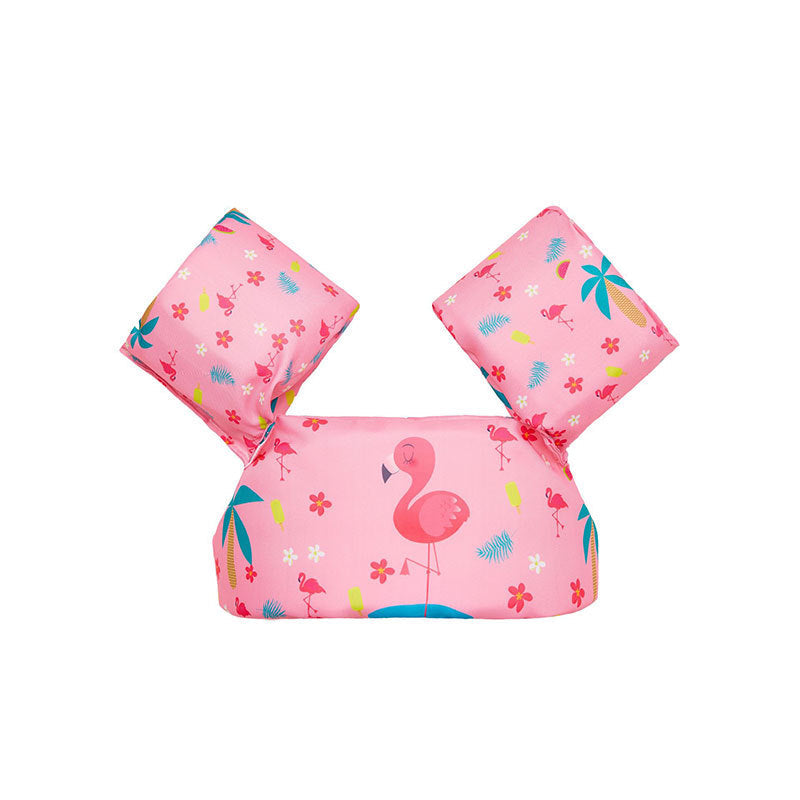 Women's Inflatable Swim Aid with Colorful Flamingo Design Kalsten