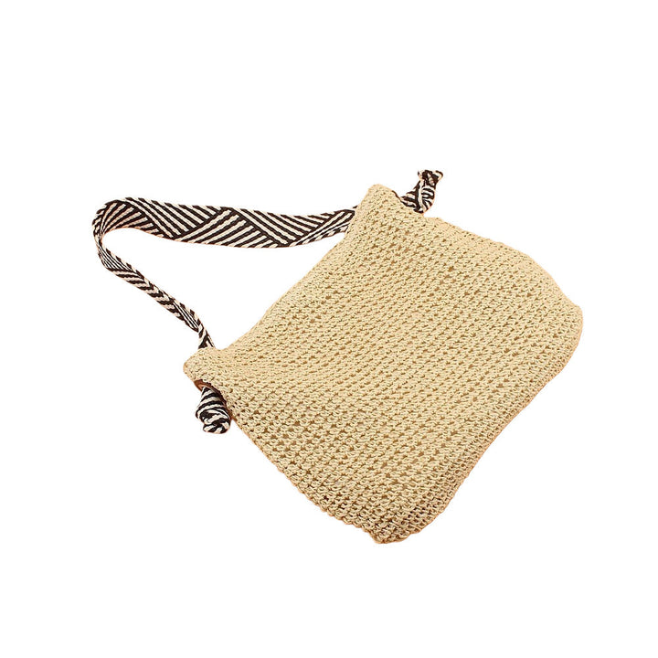 Handwoven Shoulder Bag Made of Natural Fiber Kalsten
