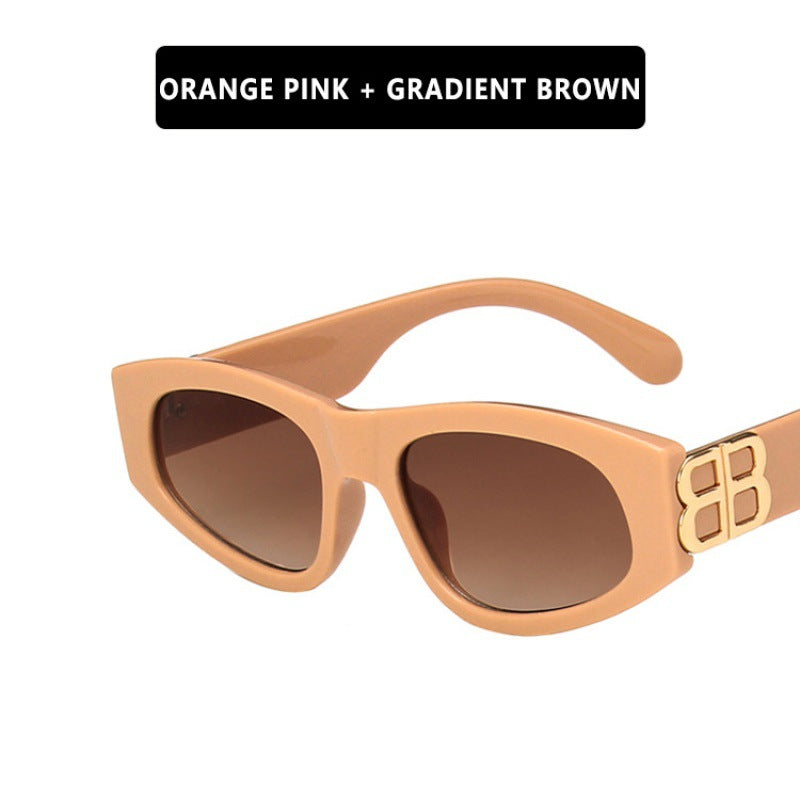 Women's fashionable cat-eye sunglasses with luxurious accents Kalsten