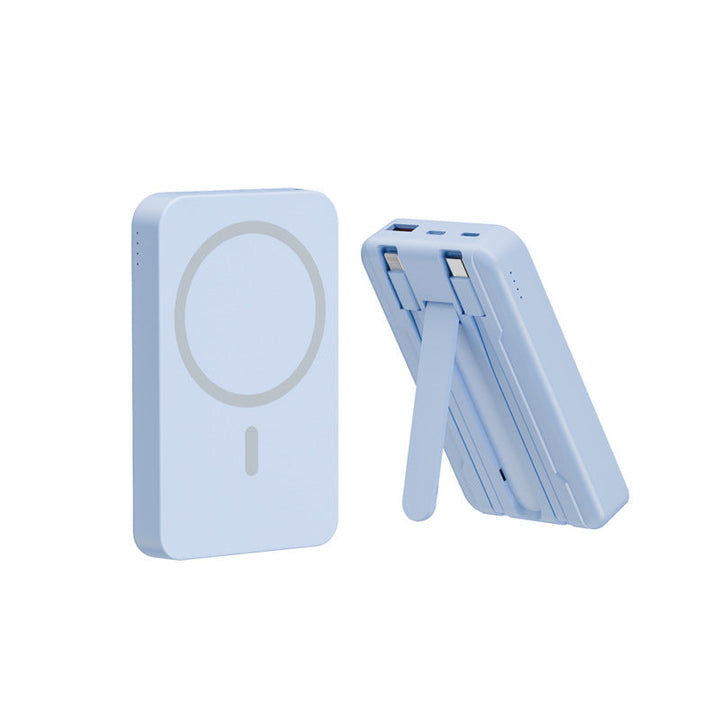 Wireless Powerbank with Integrated Stand and Intelligent Charging Indicator Kalsten