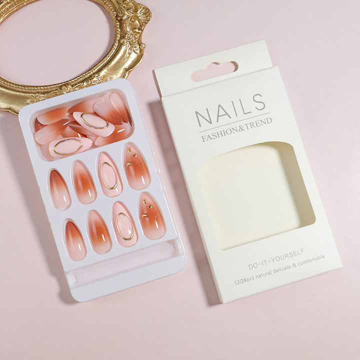 DIY Elegant Press-On Nail Art Set Kalsten