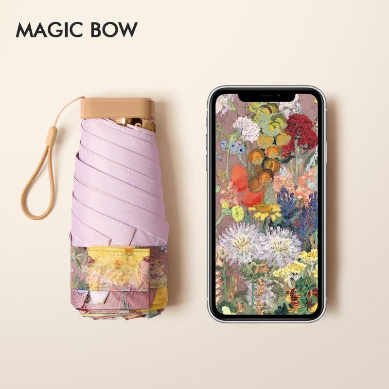 Ladies floral folding umbrella Kalsten
