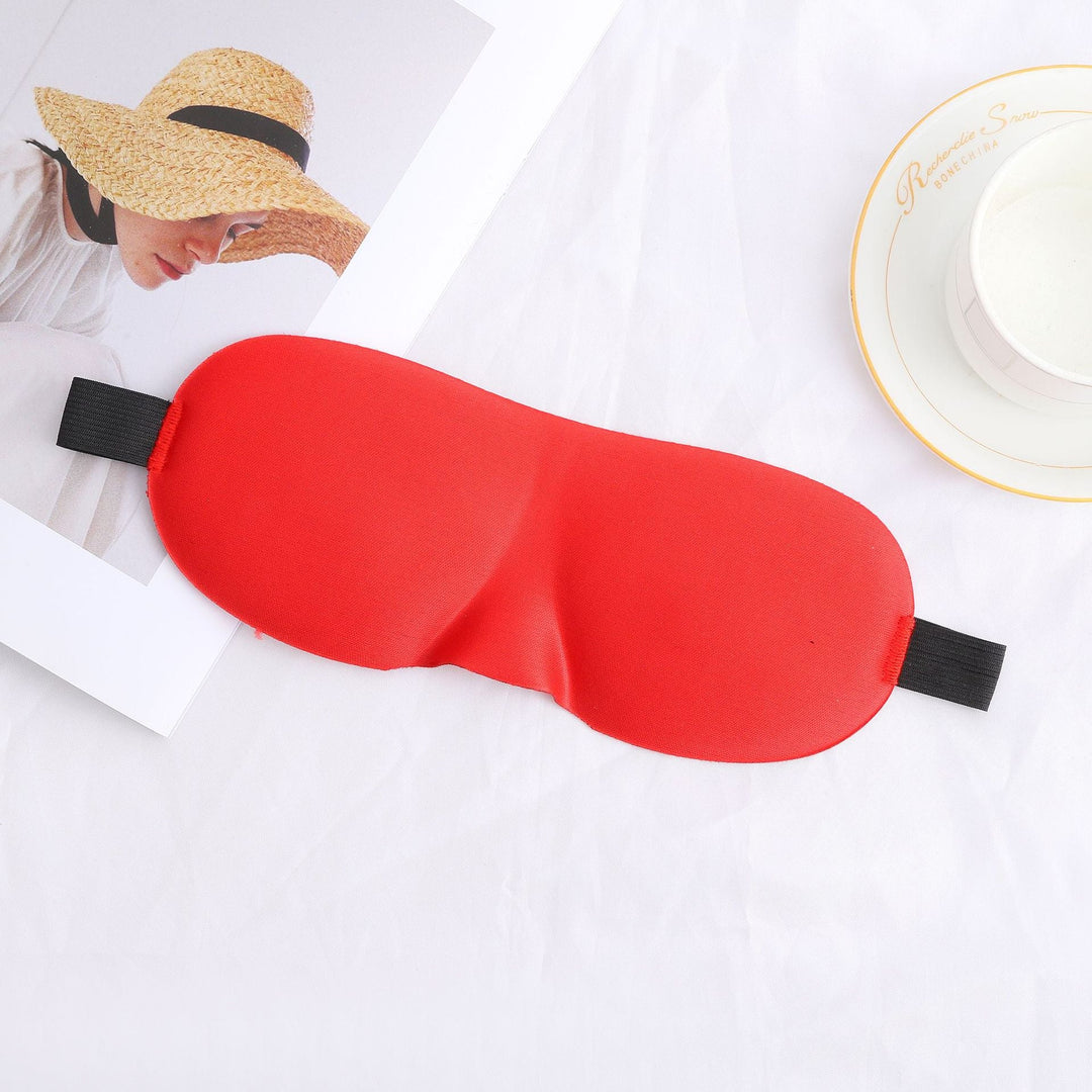 Unisex nan three-dimensional contour eye mask with memory foam, soft nose bridge and adjustable comfort band Kalsten