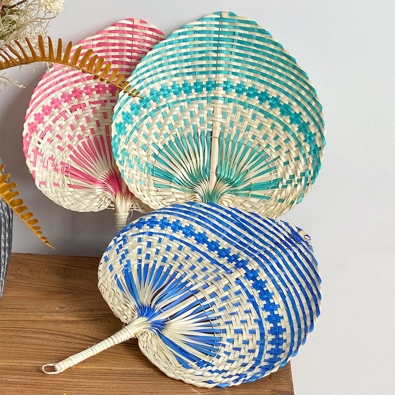 Ladies handcrafted fan made from sustainable materials Kalsten