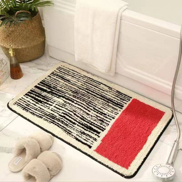 Modern Abstract Pattern Bath Mat Kalsten