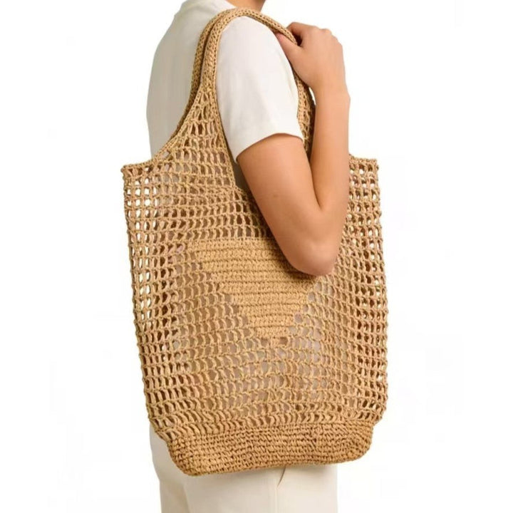 Hand-knotted net tote bag Kalsten