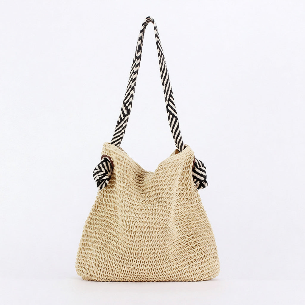 Handcrafted shoulder bag with unique weaving pattern Kalsten