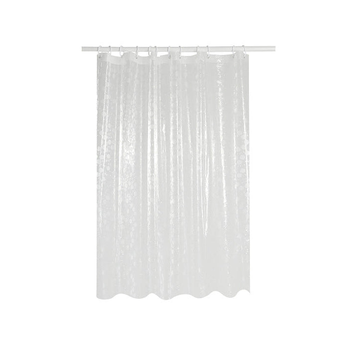 Modern Transparent Polka Dot Shower Curtain Kalsten