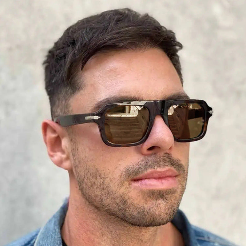 Women Designer Sunglasses with Modern Square Frame and Polarized Lenses Kalsten
