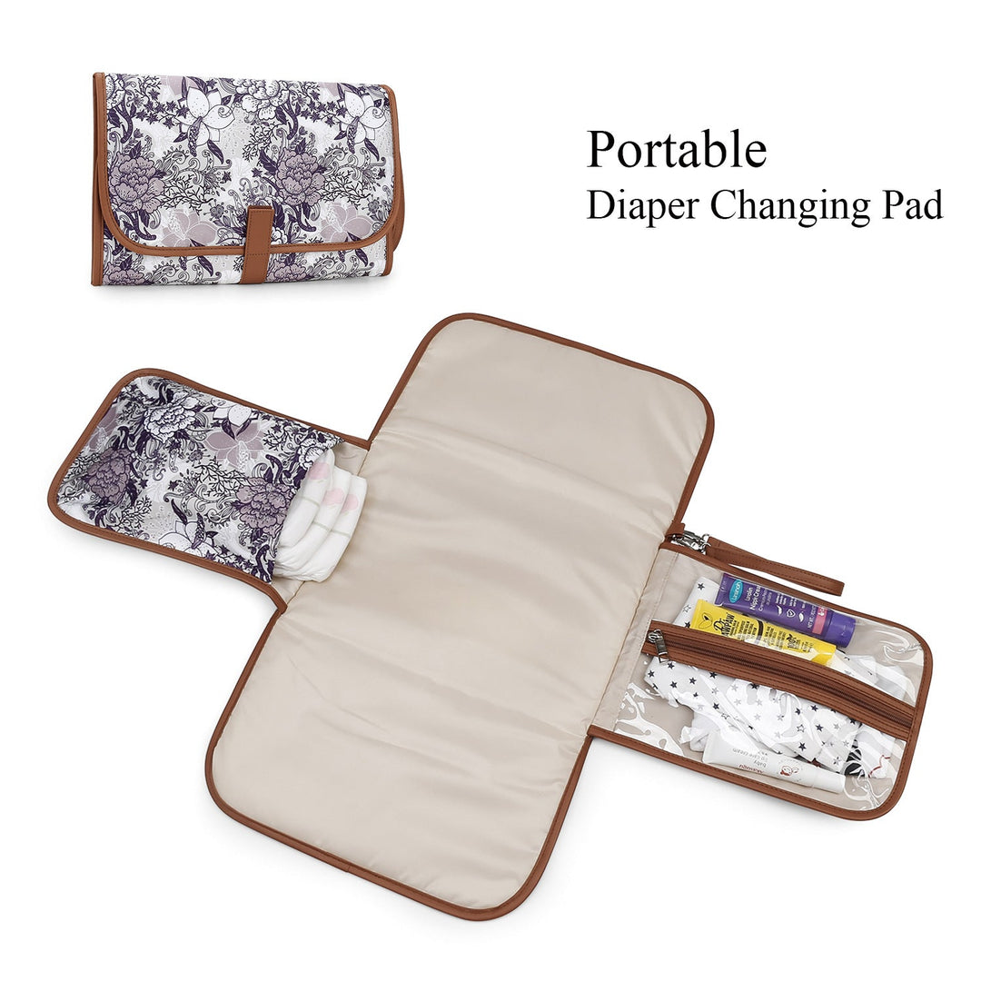 Small Shoulder Bag with Floral Patterns Kalsten