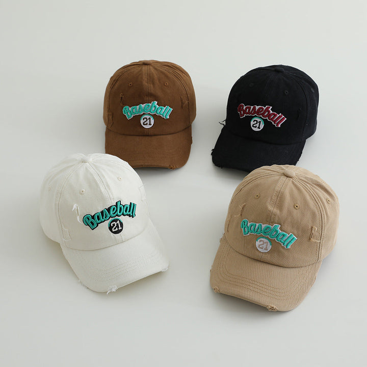 Men's Distressed Cotton Baseball Cap Kalsten