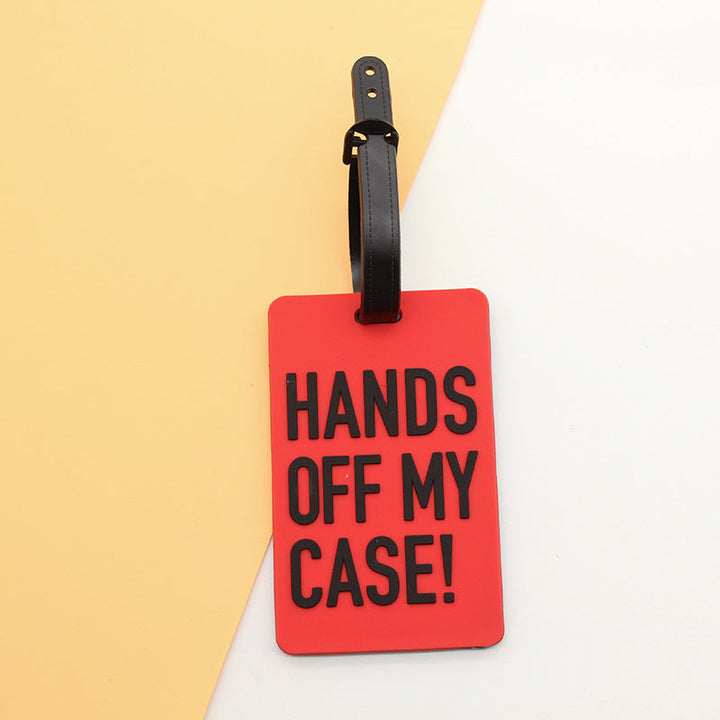 Unisex Luggage Tag with Smart Safety Message Kalsten