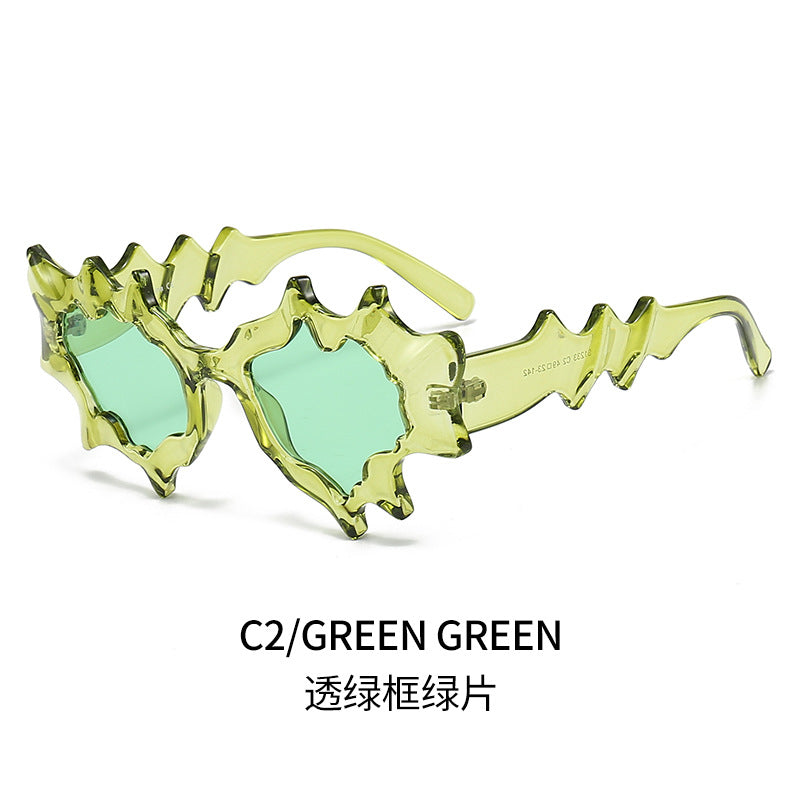 Ladies' Fashion Sunglasses in Extravagant Wave Design Kalsten