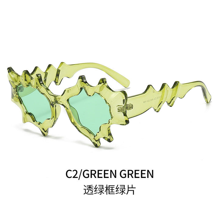 Ladies' Fashion Sunglasses in Extravagant Wave Design Kalsten