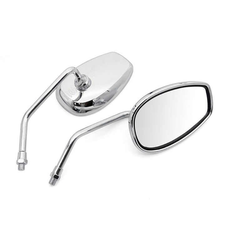 Motorcycle rearview mirror with adjustable arm and high-reflective surface Kalsten