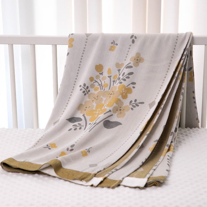 Ladies bedspread with playful nature motif Kalsten